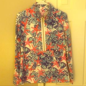 Lilly Pulitzer Skipper popover She She Shells XS